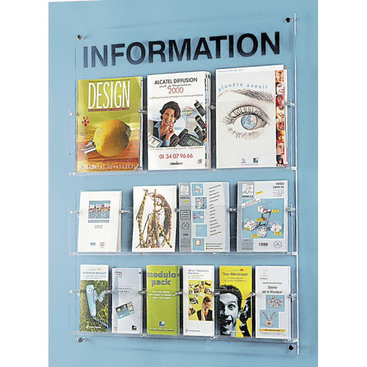 Adhésif "Information" pour présentoir