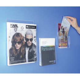 Lot de 5 présentoirs muraux Prospecto