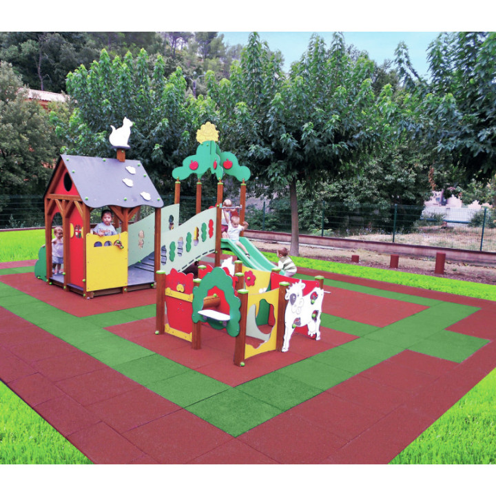 Dalles amortissantes Hexdalle® HE