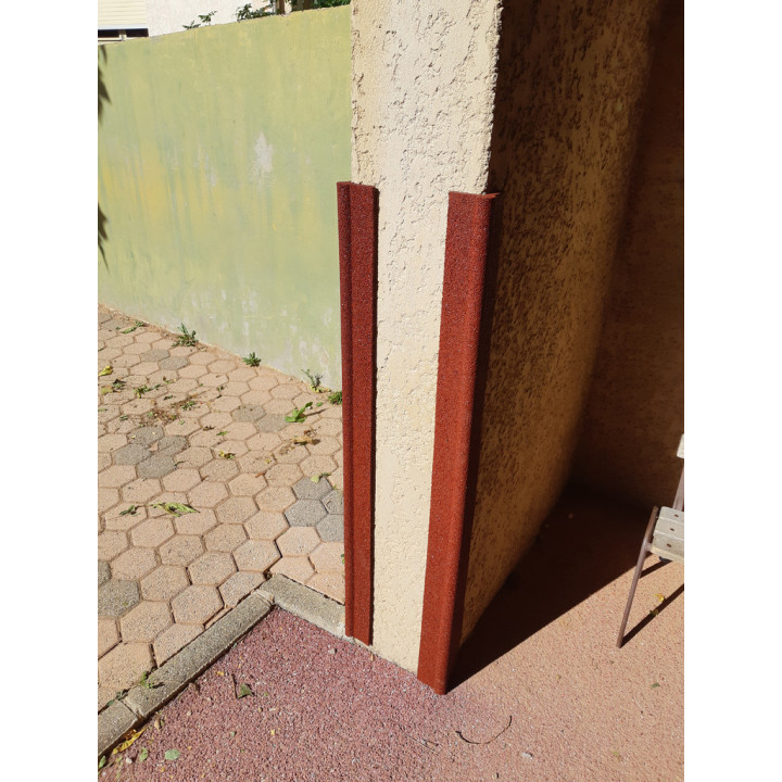 Profilé d'angle en caoutchouc