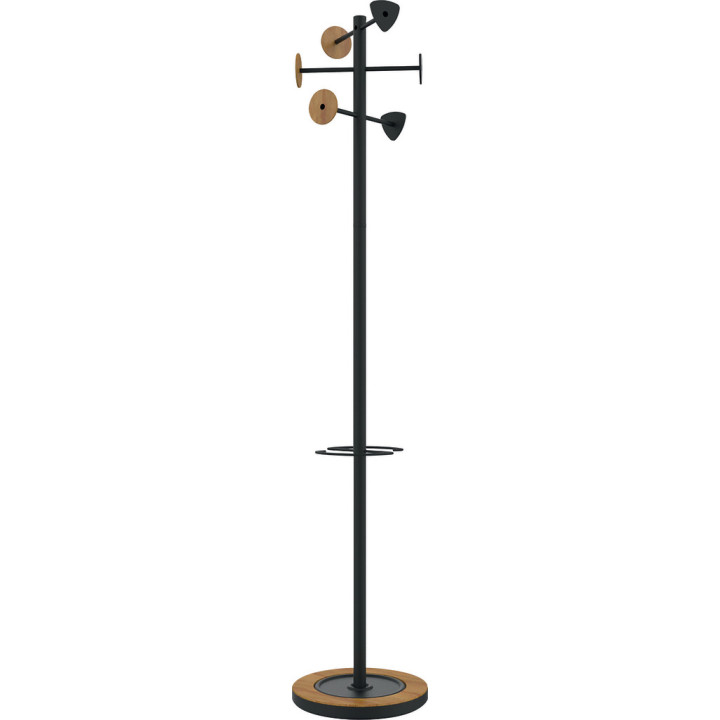 Portemanteau sur pied Bora Bamboo