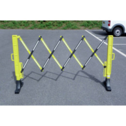 Barrière extensible polypro