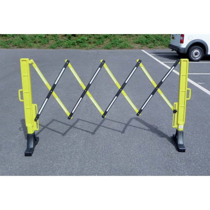 Barrière extensible polypro