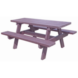 Table pique-nique plastique recyclé Parc