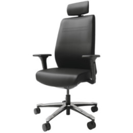 Fauteuil de direction cuir Munik