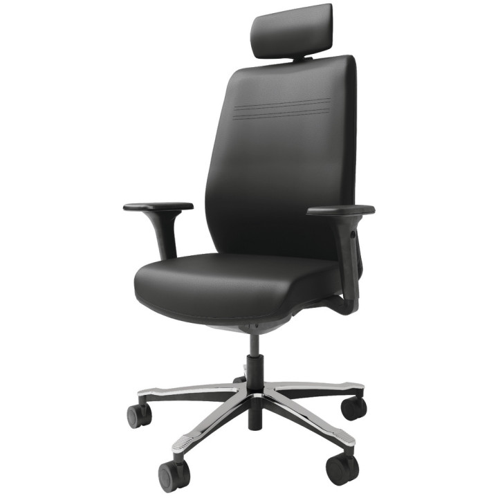 Fauteuil de direction cuir Munik