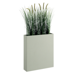 Jardinière cloison avec plante verte