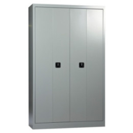 Armoire métallique à portes pliantes