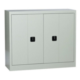 Armoire métallique à portes pliantes