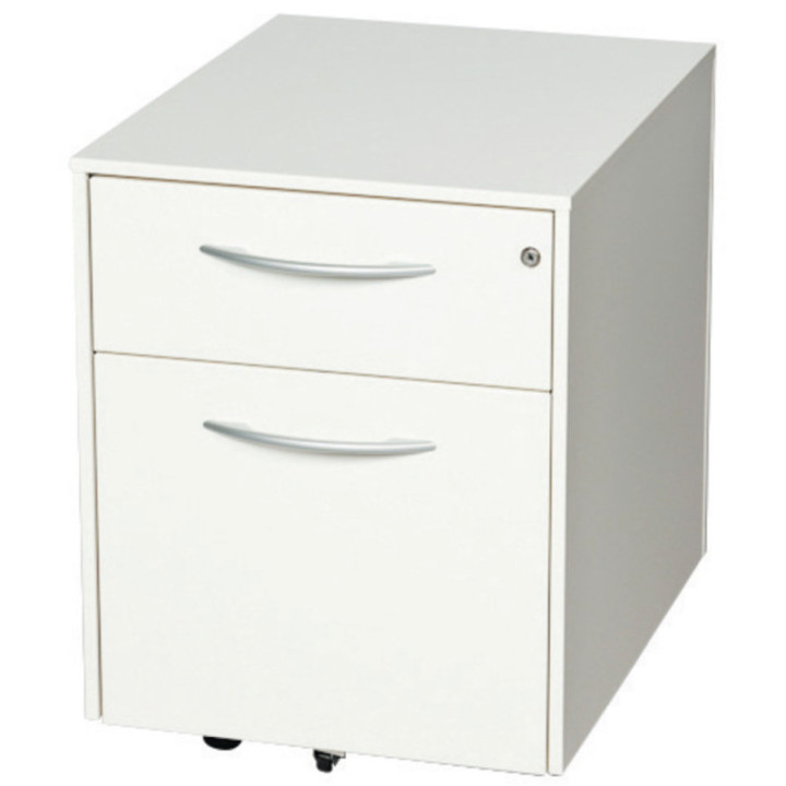 Caisson de bureau métallique mobile
