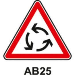 Panneau intersection