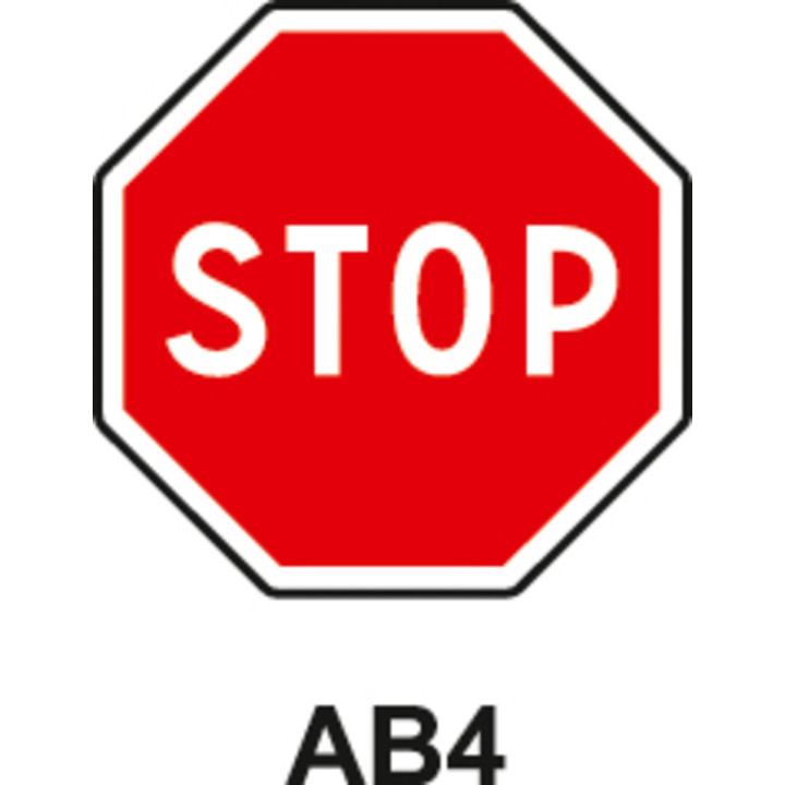 Panneau Stop