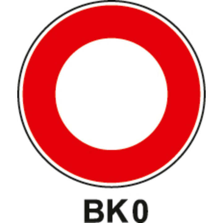 Panneau de chantier - Interdiction