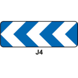 Balises à chevrons type J4
