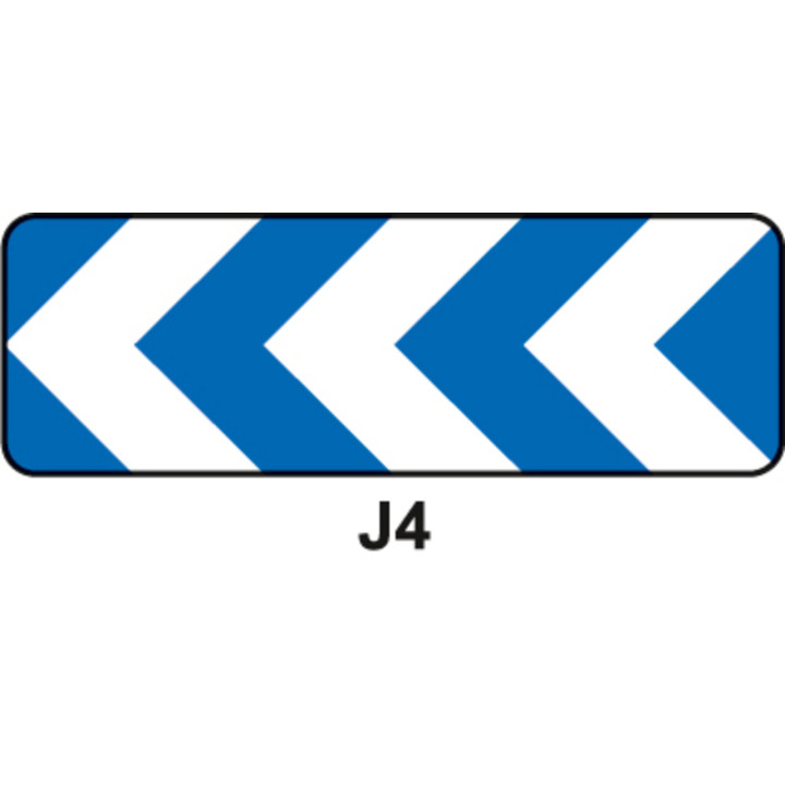 Balises à chevrons type J4