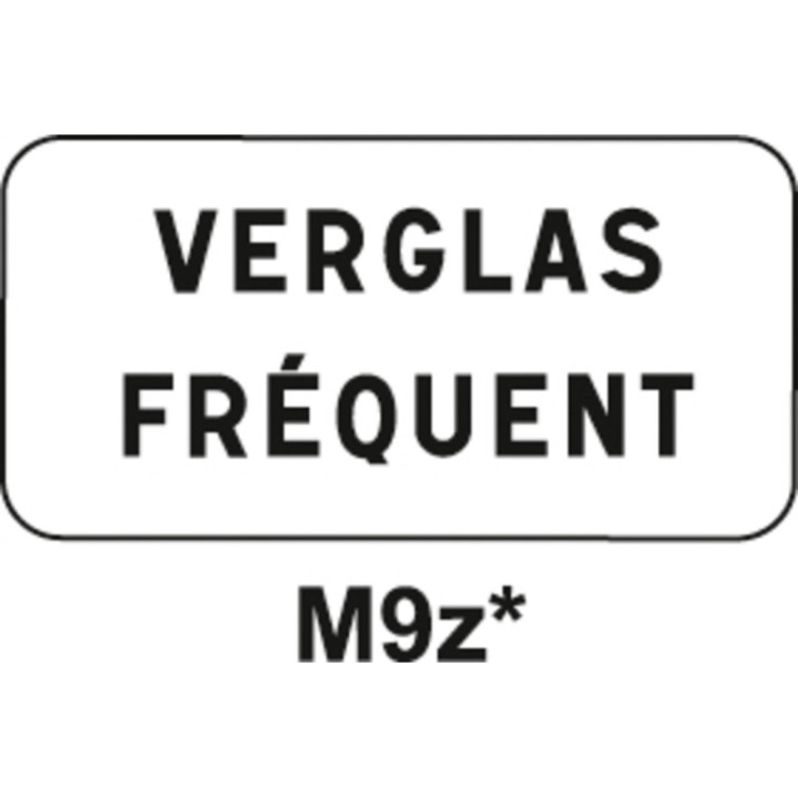 Panonceau de signalisation