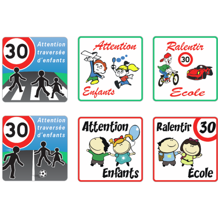 Panneaux de sécurité enfants