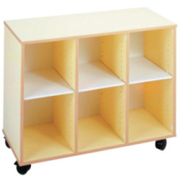 Meubles de rangement scolaires mobiles