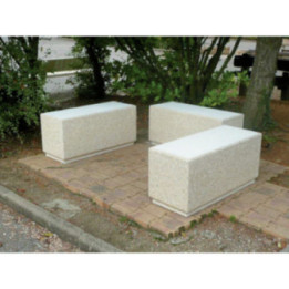 Banquette béton Monobloc