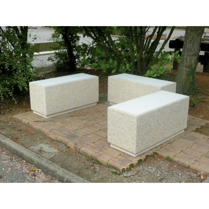 Banquette béton Monobloc