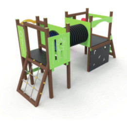 Structure multi-jeux Papyrus alu