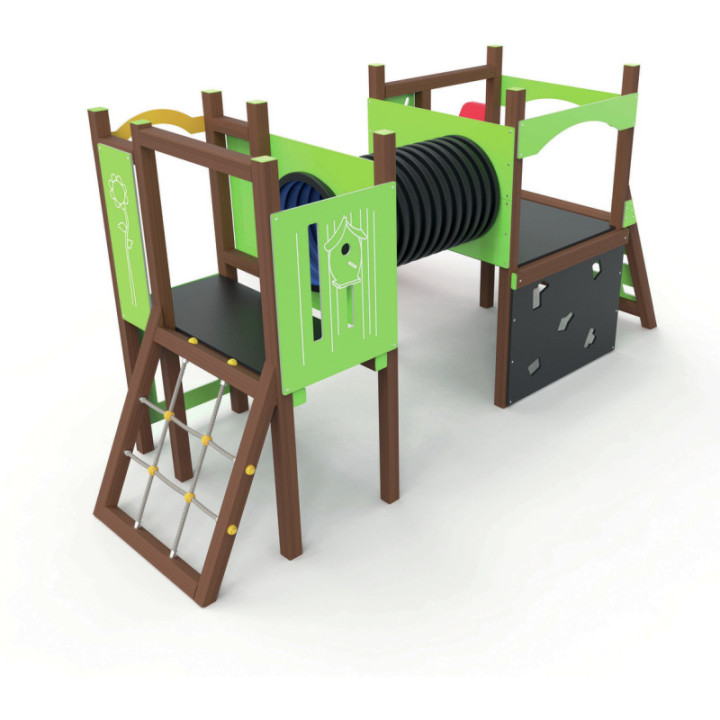 Structure multi-jeux Papyrus alu