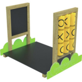 Wagon panneaux ludiques