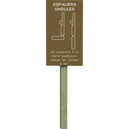 Espalier double - Parcours sportif