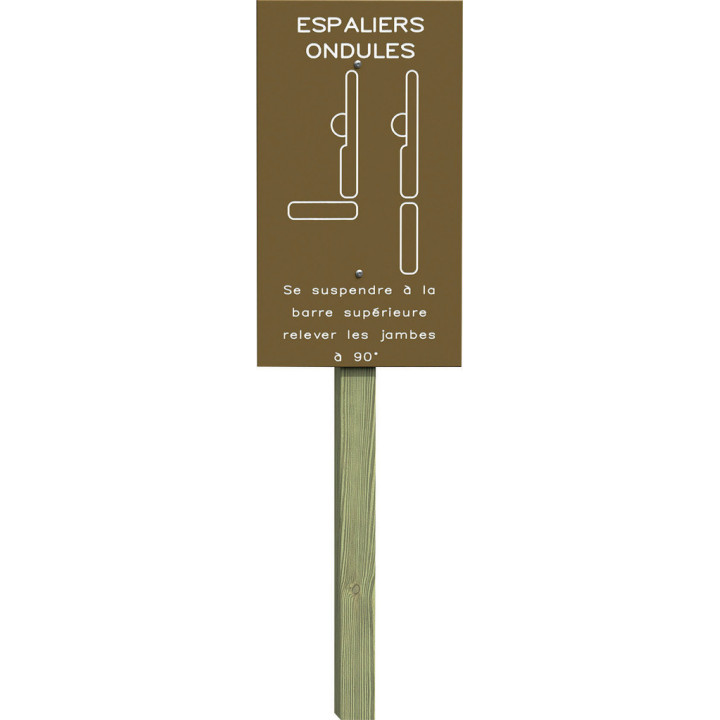 Espalier double - Parcours sportif