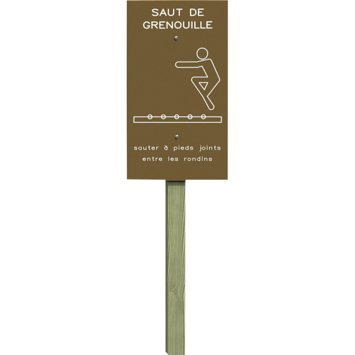 Saut de grenouille - Parcours sportif