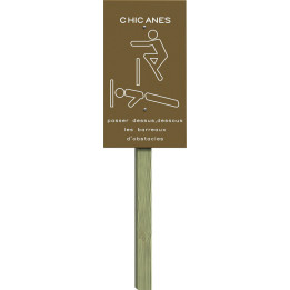 Chicanes - Parcours sportif