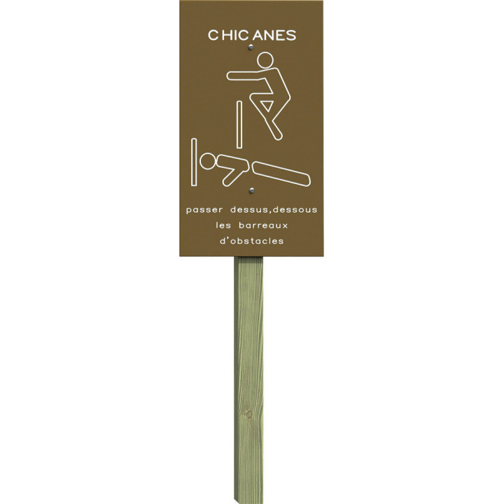 Chicanes - Parcours sportif