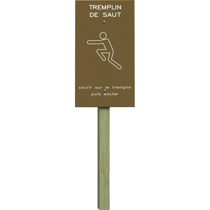 Tremplin double - Parcours sportif