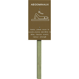 Tables abdominaux - Parcours sportif
