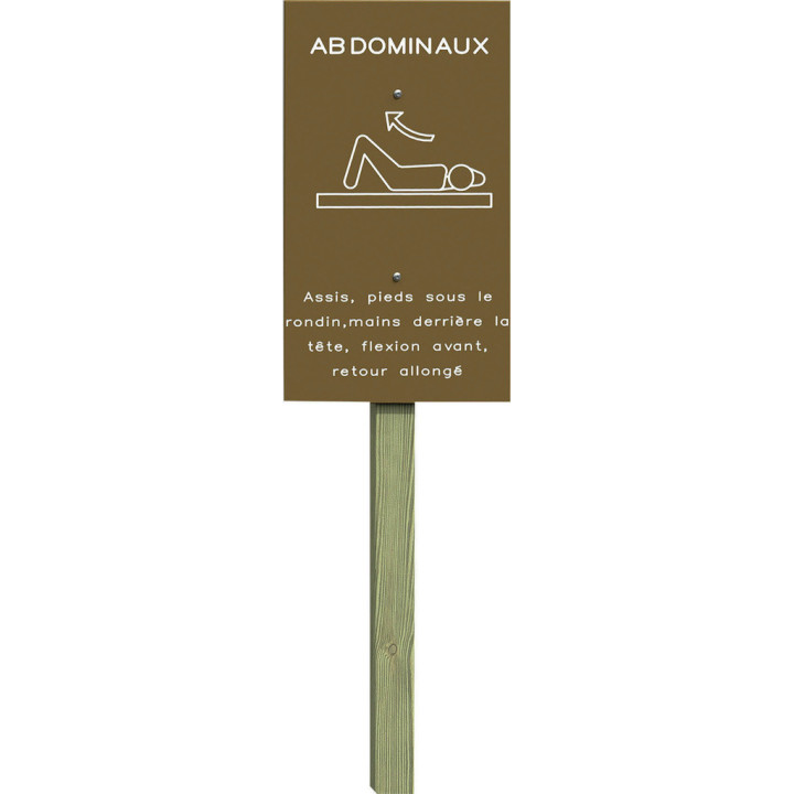 Tables abdominaux - Parcours sportif