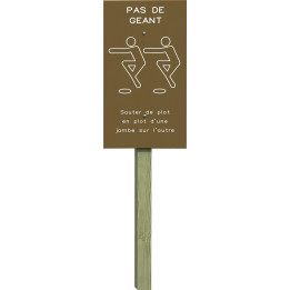 Pas de géant - Parcours sportif