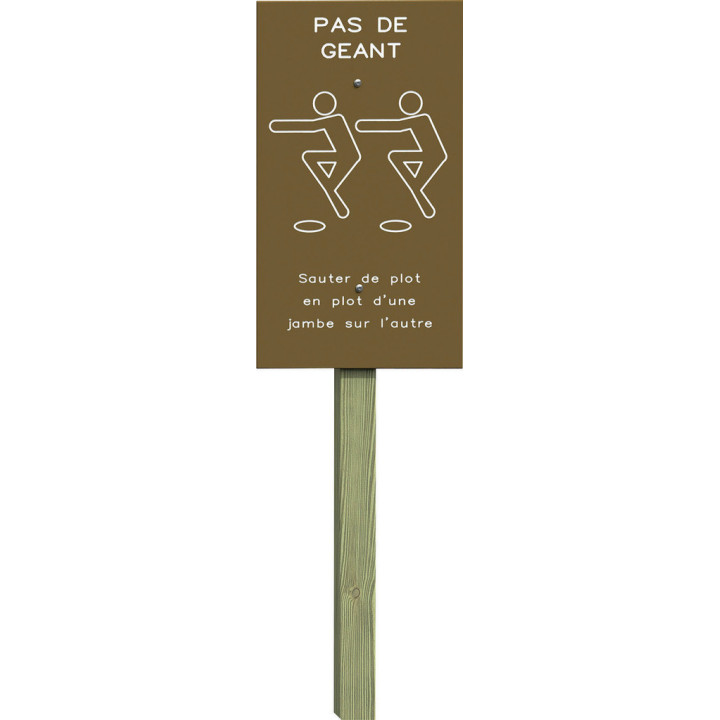Pas de géant - Parcours sportif