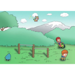 Barres parallèles - parcours sportif enfants