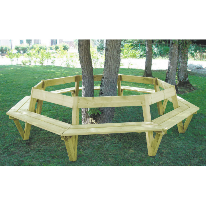 Tour d'arbre banc Soleil