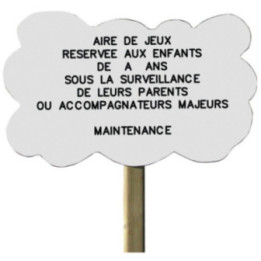 Kit niveau zéro pour panneau aire de jeux Nuage