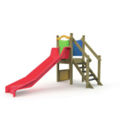 Kit niveau zéro pour toboggan Tournillon