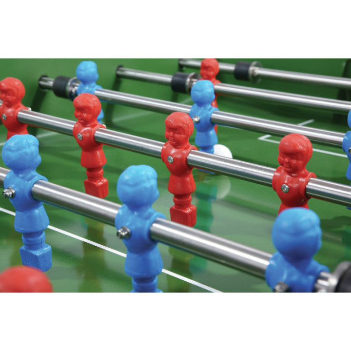 Joueurs en PVC de // couleur rouge et bleu