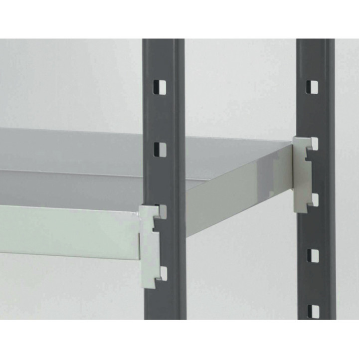 Lot de 4 butées galva pour bacs amovibles