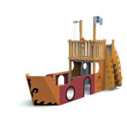 Bateau pirate extérieur