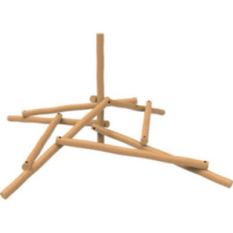 Jeu de grimpe extérieur Mikado
