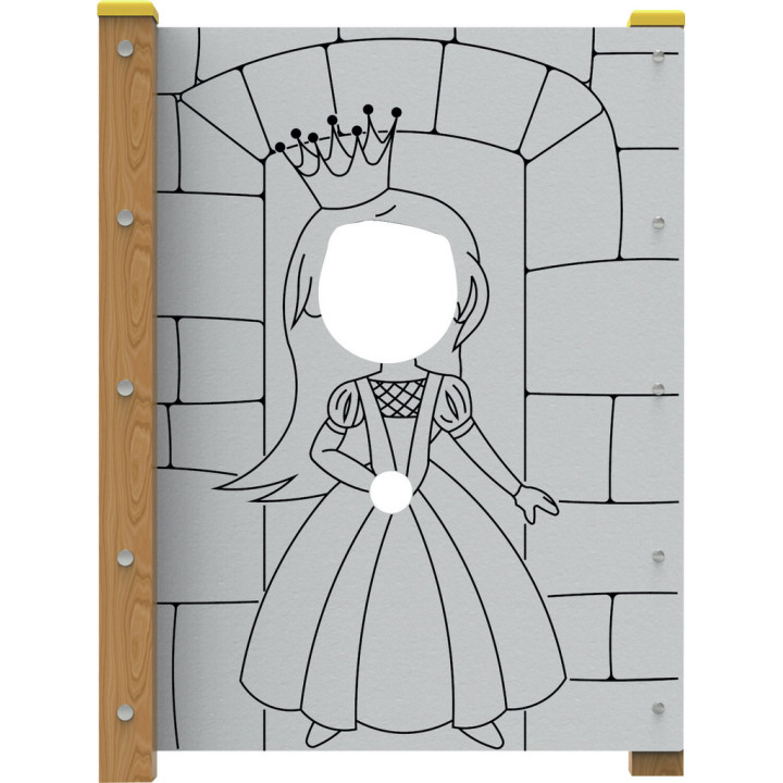 Jeu ludique chevalier et princesse