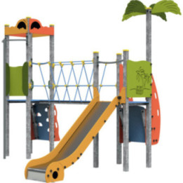 Structure jeux acier Ile aux trésors
