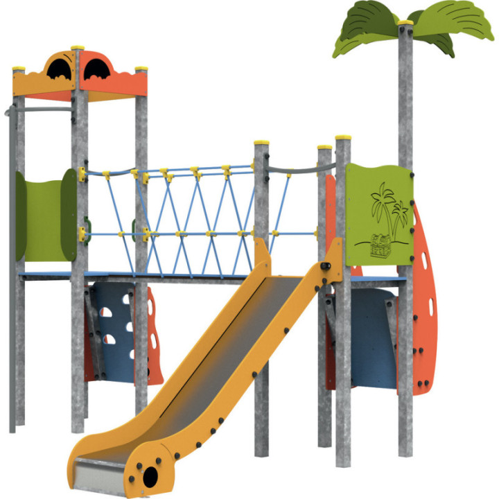 Structure jeux acier Ile aux trésors