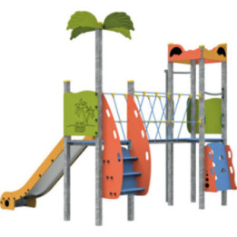 Structure jeux acier Ile aux trésors