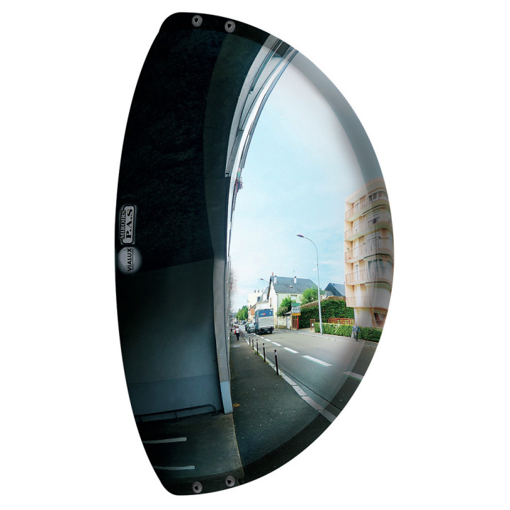 Miroir sortie de parking